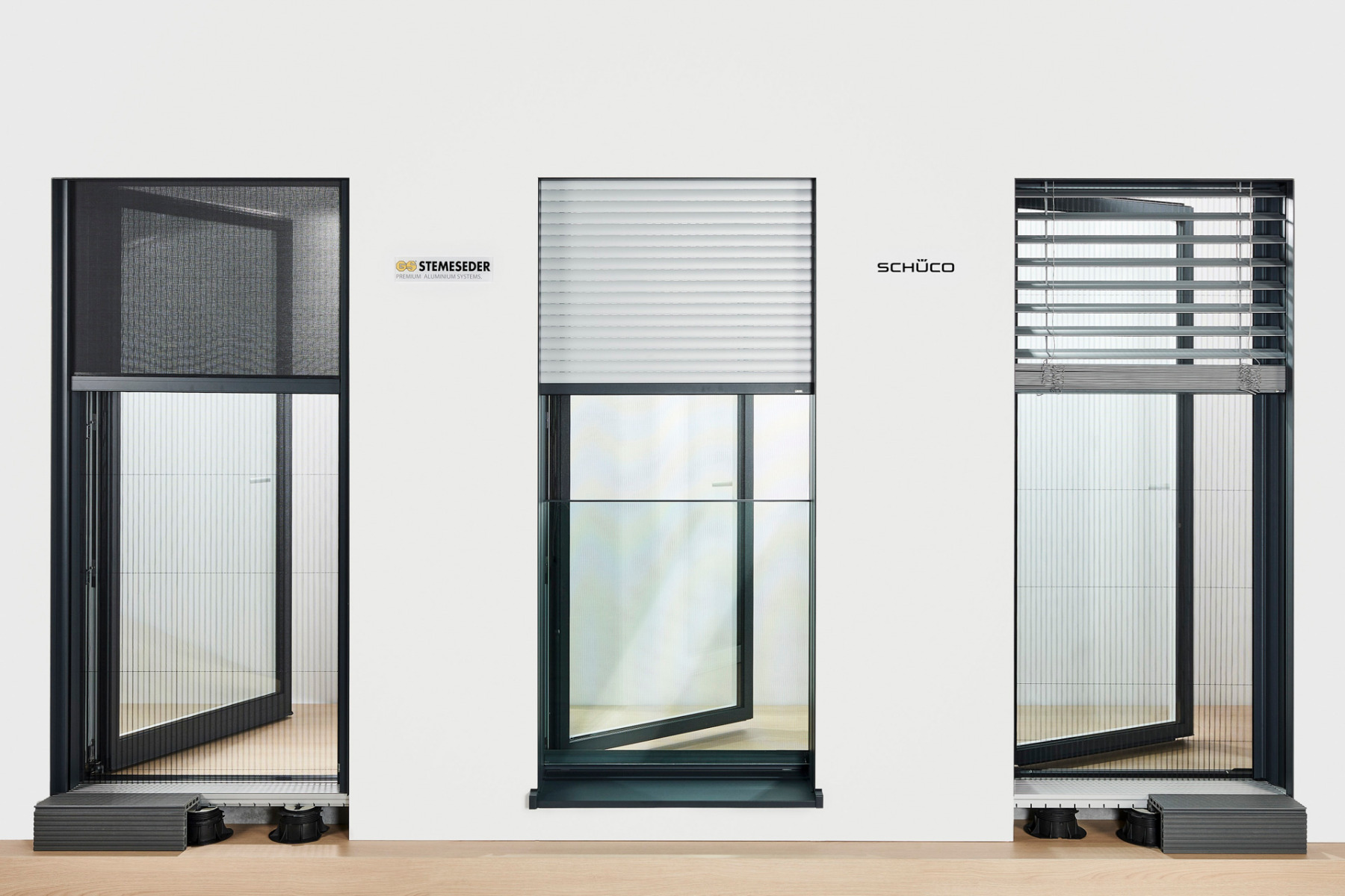 Schüco Perfect ist eine gewerkeübergreifende Systemlösung für Fenster- und Schiebeelemente aus Kunststoff und Aluminium. © Schüco International