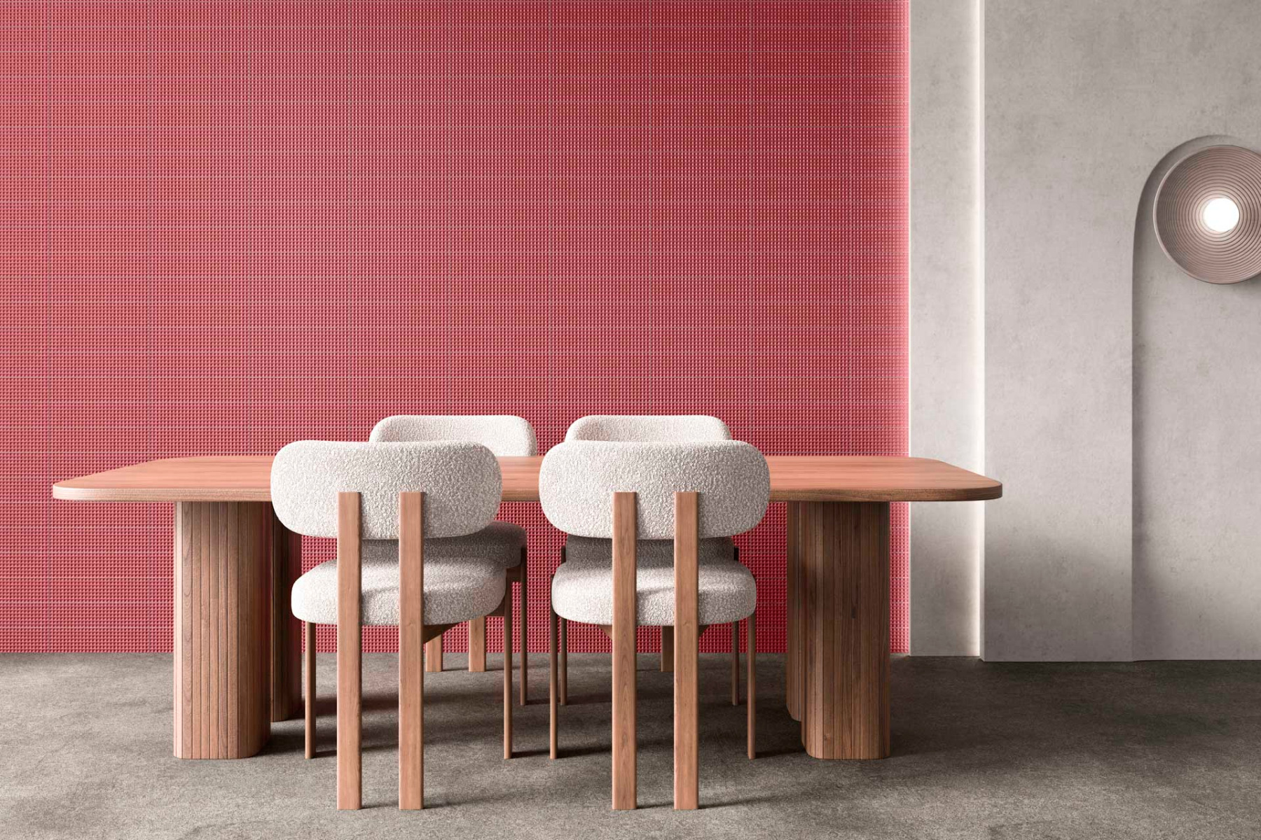 Adds depth to the surface: the Cubik wall tile from Decocer. © Decocer