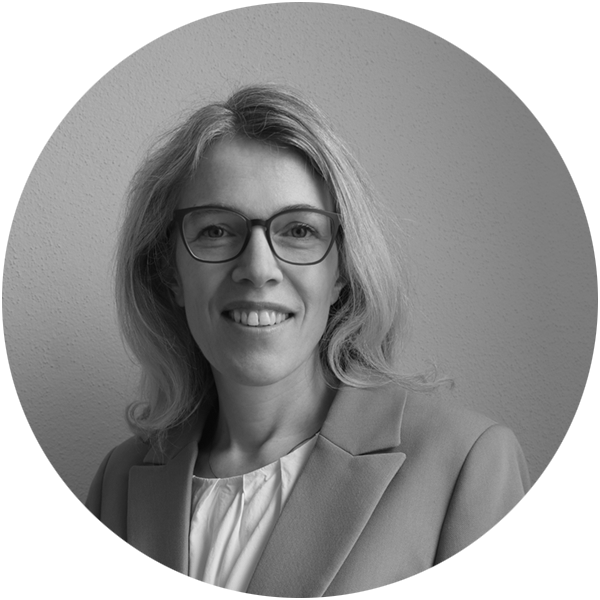 Schwarz-Weiß Portrait von Claudia Hildner