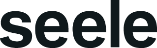 Seele Logo bestehend aus einem schwarzen Schriftzug